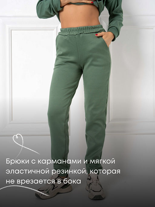 Костюм Шарлот (мех)_396/оливковый - Ihomelux фото 11