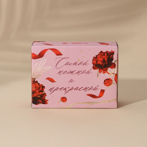 Мыло лепестковое С 8 Марта, 6 шт., аромат цветочный, Чистое счастье  фото 6