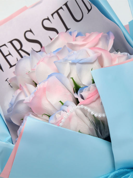 Букет из 12 дизайнерских мыльных роз - SB BEAUTY фото 5