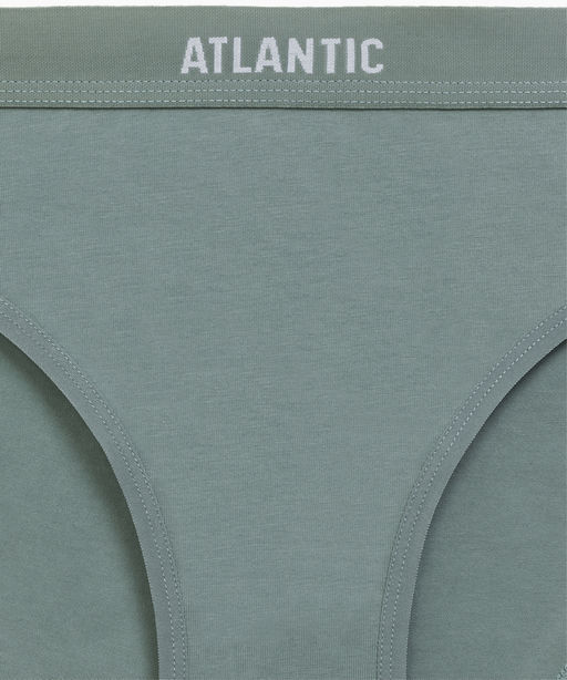 ATLANTIC 3CLP-012 Трусы спорт Sport - набор 3 шт. бежевый + розовый + зеленый  фото 7