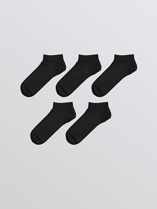 D?z Erkek Patik ?orap 5li