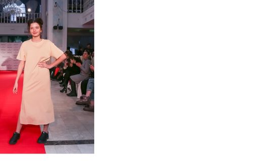 259 Платье Миди, беж - Knitka wear фото 3