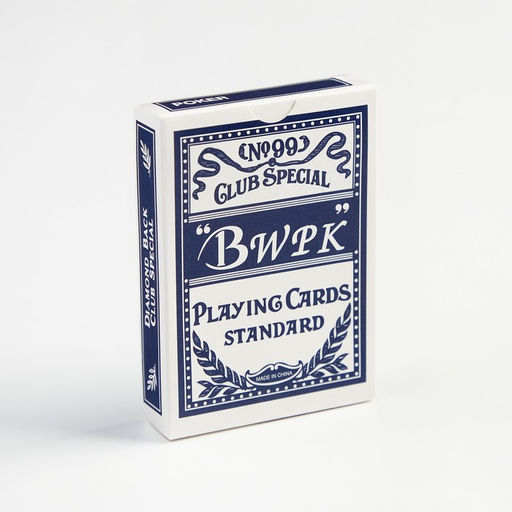 Карты игральные бумажные Bwpk, 55 шт, 260 г/м2, синие, 6.3 х 8.8 см - Simaland фото 4