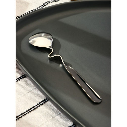 Ложка десертная из нержавеющей стали Magistro, длина 14,5 см, цвет серебряный фото 3