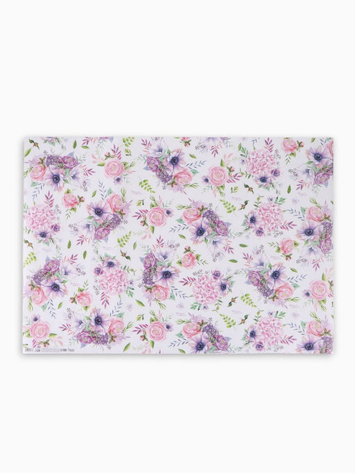 Цена за 10 шт. Бумага упаковочная крафт «Нежнее нежного», 70×100 см