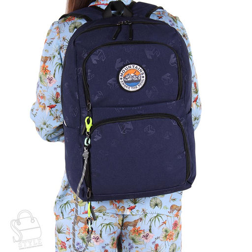 Рюкзак женский текстильный 494PW d.blue Sikale - S-style фото 2