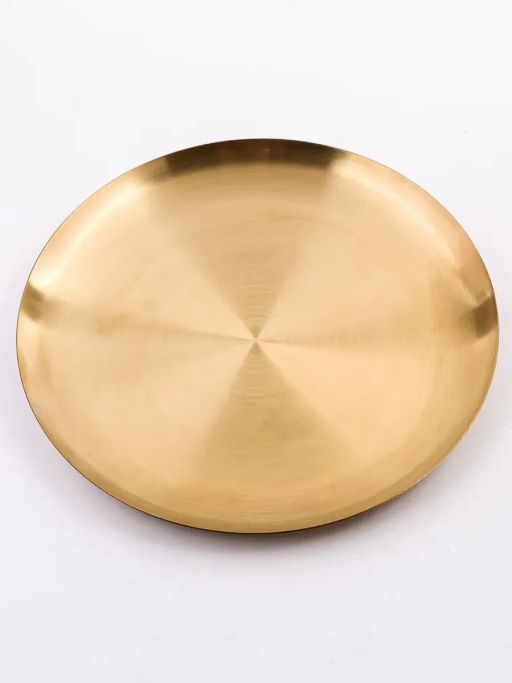 40720 Тарелка-поднос 21 см нерж/ст MB (х100) - Mayer&boch фото 2