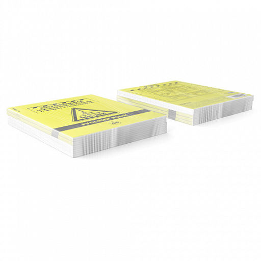 Цена за 5 шт. Тетрадь общая ученическая с пластиковой обложкой на скобе ErichKrause Be Informed, Русский язык, 48 листов, линейка  фото 3