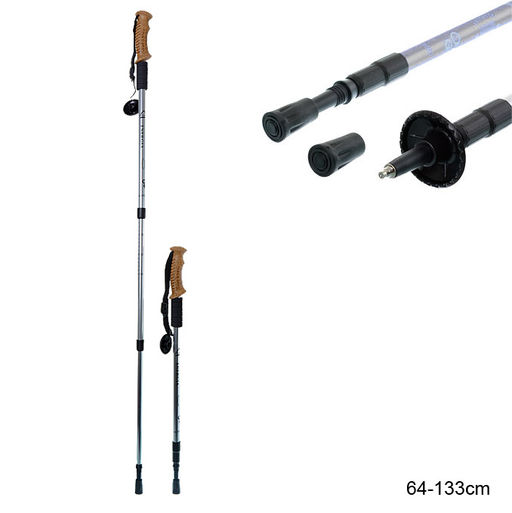 Палки для скандинавской ходьбы / C-102 /уп 5/30/белые - Галеонтрейд фото 4