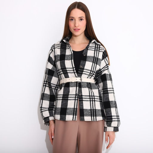 Ремень женский, ширина 3 см, винт, пряжка метал, цвет бежевый - Simaland фото 3