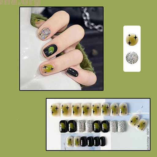 Набор накладных ногтей Green sky - Купи слона фото 2