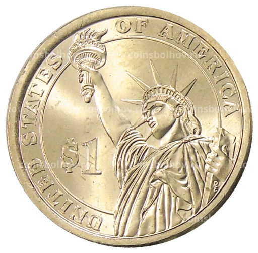 Монета 1 доллар 2015 года Р США 33-й президент США Гарри Труман