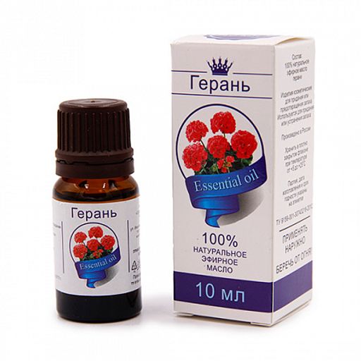 Эфирное масло ГЕРАНЬ Планета Ароматов 10мл Привлекает любовь