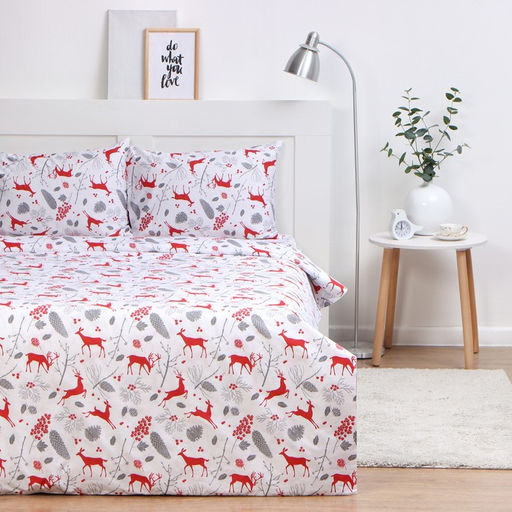 Постельное бельё LoveLife 2сп Лапландия, 175х215см, 200х225см, 50х70см-2шт, 100%хлопок, сатин