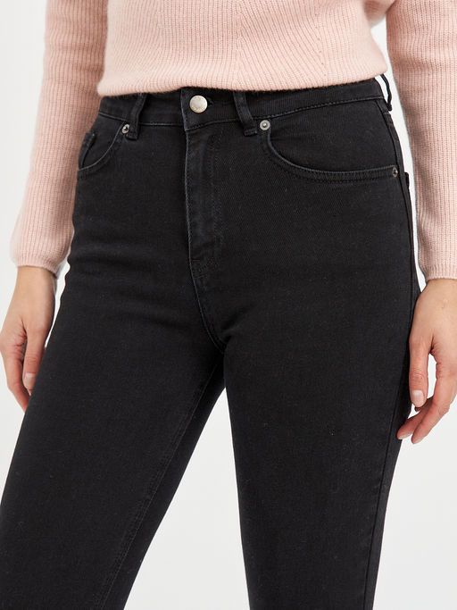 брюки женские черные из хлопка - Glenfield фото 4