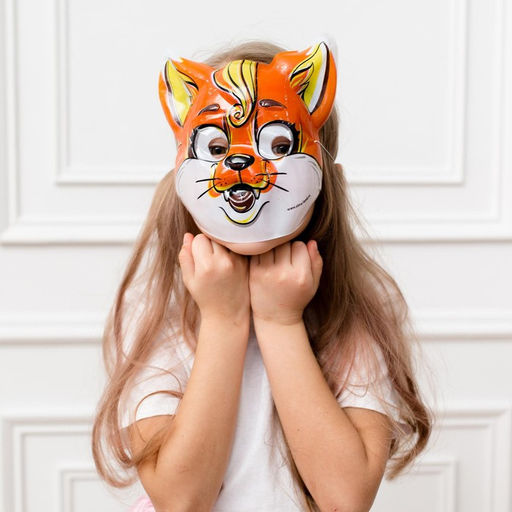 Цена за 24 шт. Маска PVC Лисёнок