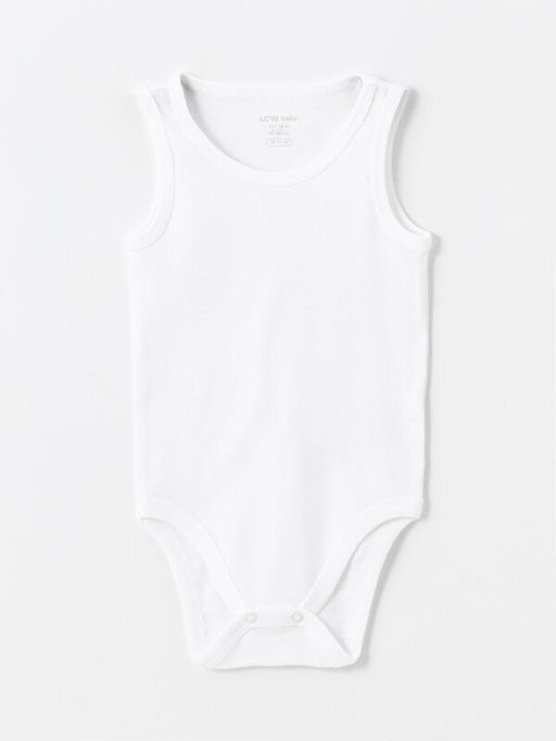 Bisiklet Yaka Basic K?z Bebek ??t??tl? Bodysuit 2li