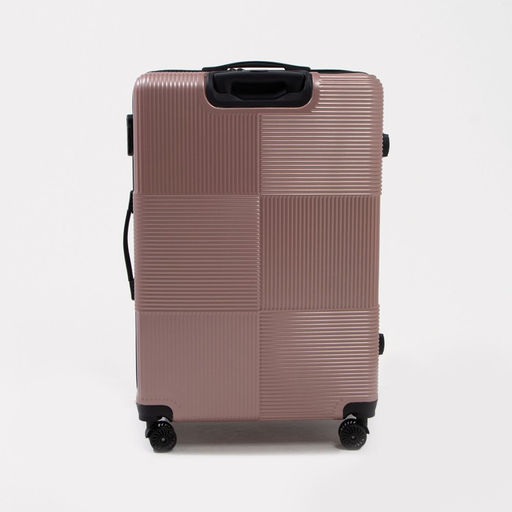 Чемодан большой 28 кодовый замок, цвет розовый - Simaland фото 5