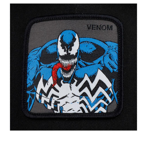 Бейсболка CAPSLAB арт. CL/MAR3/1/VEN2 Marvel Venom (черный / белый)  фото 4