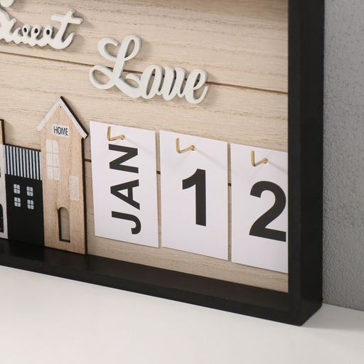 Настенный календарь-вечный Домики, дерево, 3020 см - Simaland фото 2