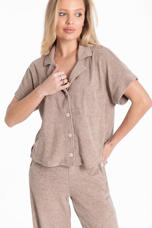 Пижама М324233к кофейный - Елена фото 6