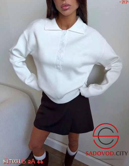 Кофта женская с пуговицами