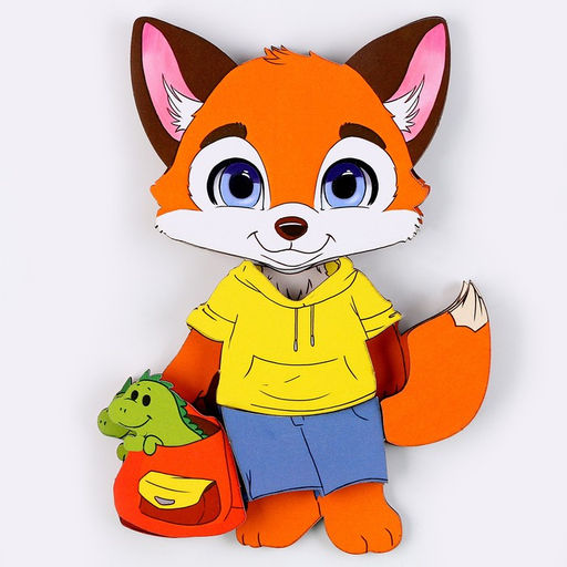 Настольная игра на липучках Лисёнок - Лесная мастерская фото 2