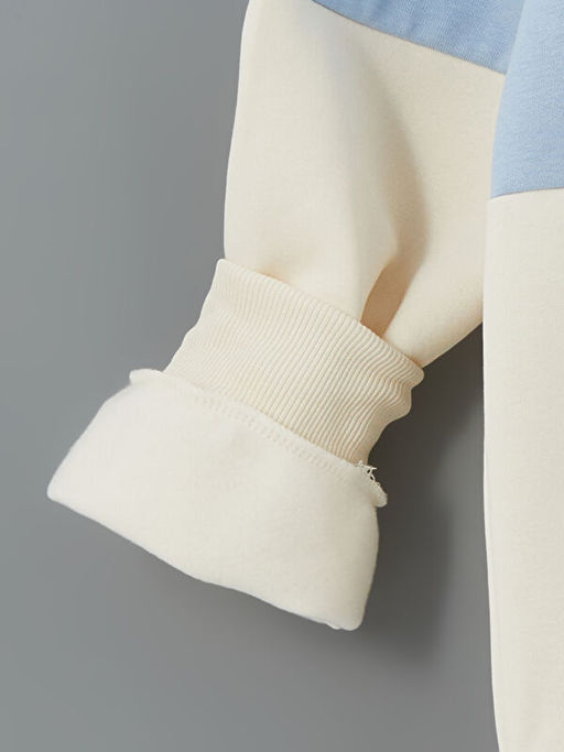 Stitch Bask?l? Polar K?z ?ocuk Fermuarl? Sweatshirt