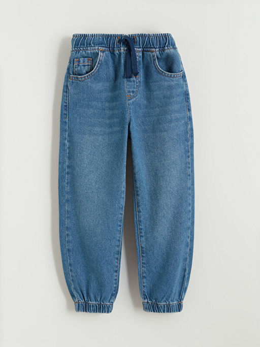 Beli Lastikli Erkek ?ocuk Jean Pantolon