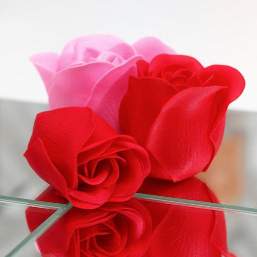 Мыльные розочки, красные и розовые, набор 11 шт. - Simaland фото 6