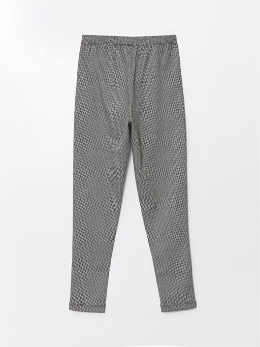 Beli Lastikli Desenli K?z ?ocuk Tayt Pantolon - Waikiki фото 2