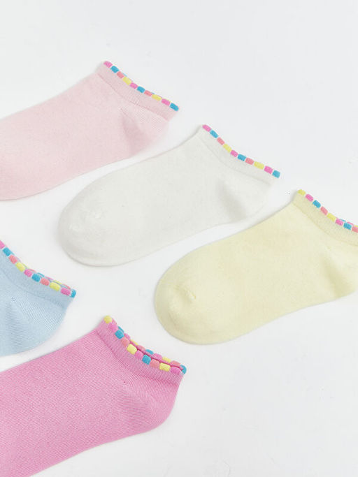 K?z ?ocuk Patik ?orap 5li