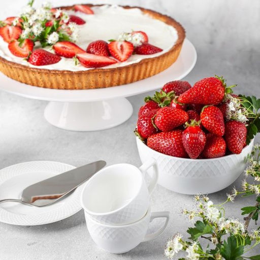 Цена за 6 шт. Кофейная пара фарфоровая Wilmax «Юлия Высоцкая», 2 предмета: чашка 150 мл, блюдце d=13 см, белая