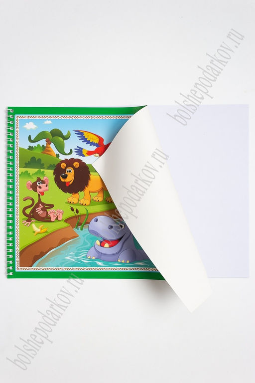 Альбом для рисования на гребне 35*25 см (24 листа) SF-5569, №2 - Больше подарков фото 2