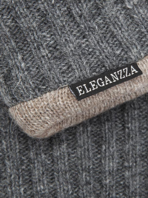 Перчатки женские ш+каш. IS01331 grey - Eleganzza фото 4