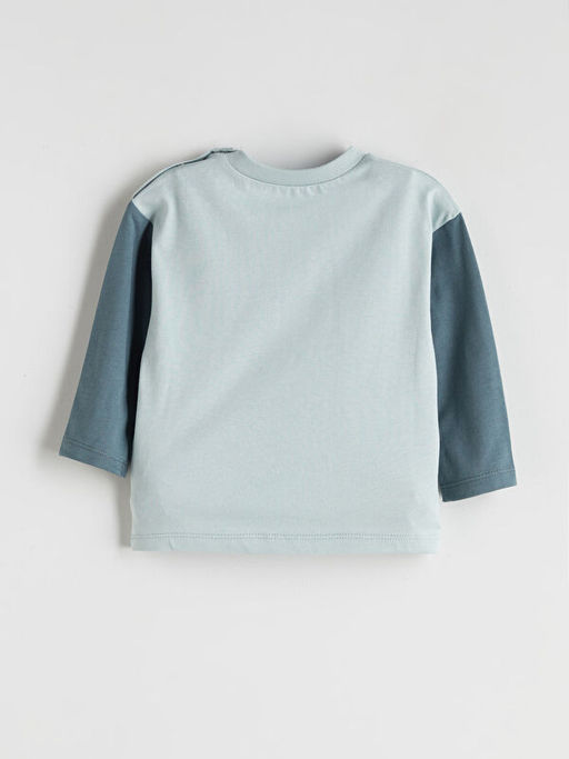 Bisiklet Yaka Erkek Bebek Ti??rt ve Pantolon 2li