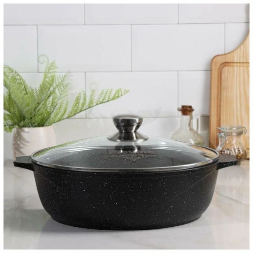 Жаровня 5л АП Гранит black арт.35802 /Мечта/  фото 6