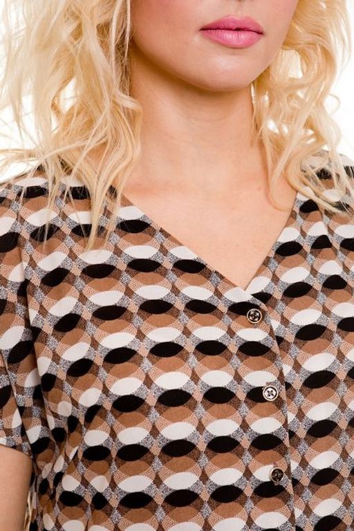 Платье 755 коричневый - Novita фото 4