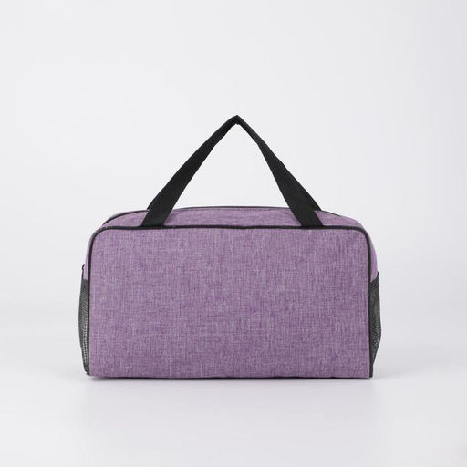 Косметичка на молнии, с сеткой, цвет фиолетовый - Simaland фото 6