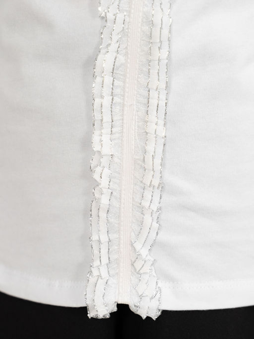 Блуза дев.арт.126/1-1,белая - Binita фото 6