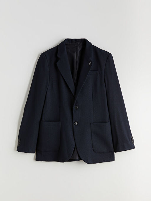 Standart Kal?p Erkek Blazer Ceket