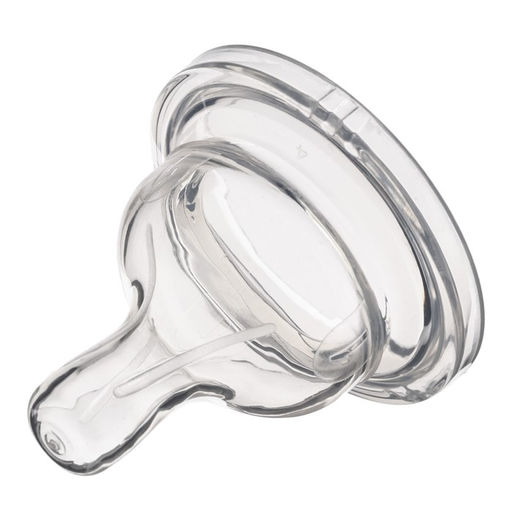 Соска на бутылочку Крошка Я, широкое горло Ø50 мм., от 3 мес., средний поток