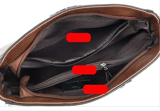 KAIDIFEINIROO Сумка женская с двумя ремнями 8178  фото 50