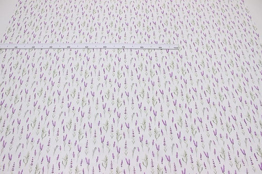 Муслин двухслойный Лавандовая нежность, ш.1.5м, хлопок-100%, 100гр/м.кв - Купава фото 3