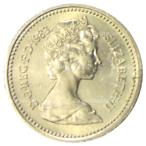 1 фунт 1983 года Великобритания