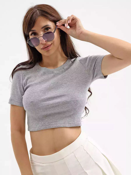 Кроп-топ Кашкорсерубчик лапша - Оптима фото 15