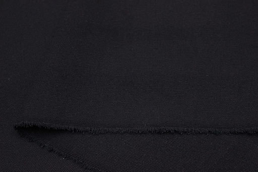 Плотный хлопок цв.Черный с коричневым оттенком, СОРТ2, ш.1.55м, хлопок-100%, 235гр.м/кв - Купава фото 2
