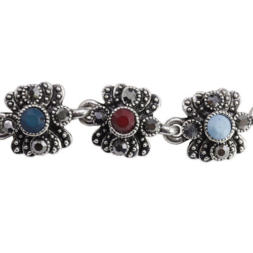 Браслет Сакура металл и камни привлекает эергии любви и счастья