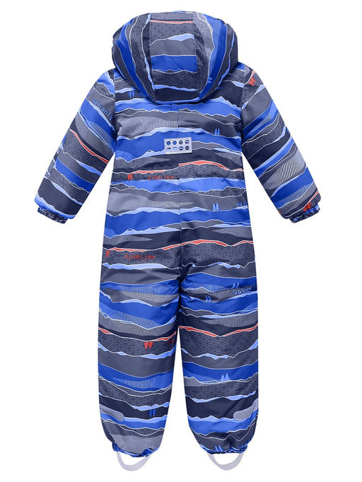 Комбинезон Valianly детский для мальчика синего цвета 9215S  фото 2