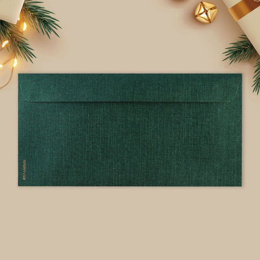 Конверт для денег, набор 10 штук, «С Новым годом», тиснение, 22×11 см